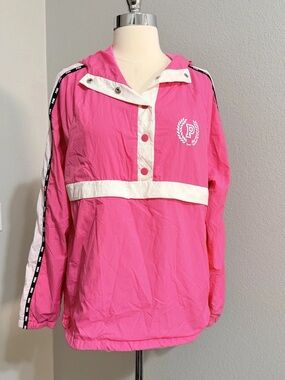 VS Pink Anorak Windbreaker Jacket